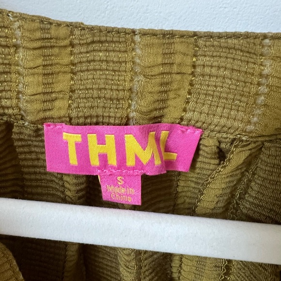 THML Mustard Yellow Textured Top - Picture 4 of 4